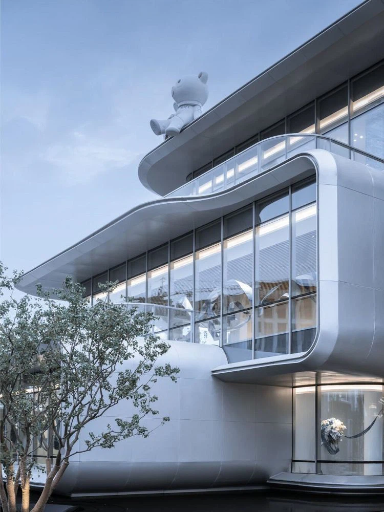 וילון אלומיניום מערכות קיר וילון גבוה